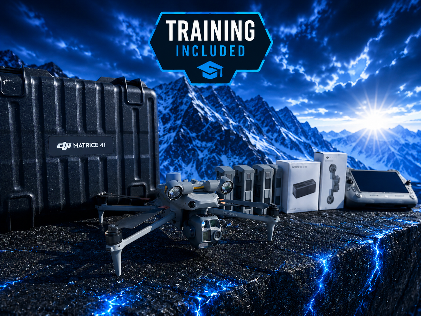 DJI Matrice 4T Thermal Drone Rescue Kit – Complete Search System + Training Included
