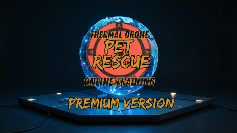 Thermal Drone Pet Rescue Online Training Program (Premium Version-1